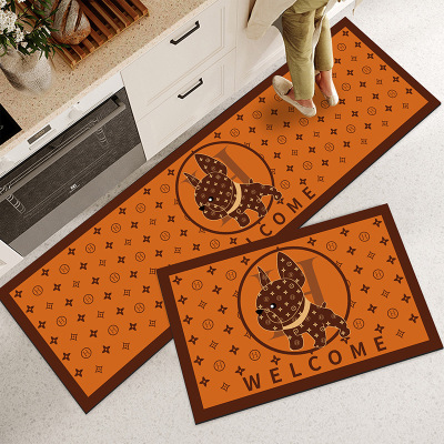 Soft Diatom Ooze Mat Absorbent Kitchen Floor Mat Sub-Bathroom Door Bathroom Non-Slip Carpet Accept Customization