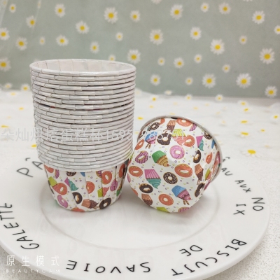 Cake Paper Cup Cake Cup Cake Paper High Temperature Resistant Roll Mouth Cup