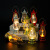 Luminous Portable Small Lantern Candle Light Creative Led Retro Small Oil Lamp