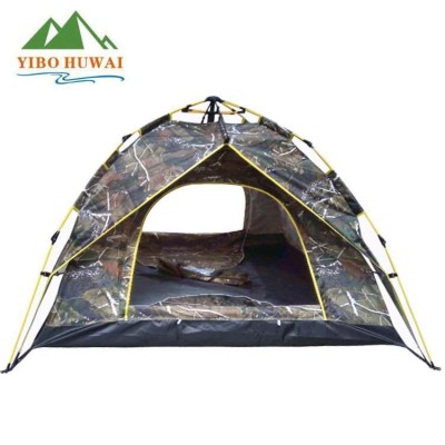 Yibo Outdoor Automatic Double-Layer Tent Four Seasons Thickened Camping Travel Quickly Open Seconds