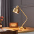 Simple Modern Copper Table Lamp Pure Copper Study Reading Lamp Desk Nordic Bedroom Bedside Living Room Lamp