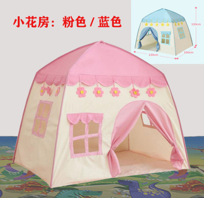 Indoor Hexagonal Children's Tent Small Greenhouse Game House Princess Prince Castle Foldable Baby Toys