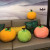 Foreign Trade Factory Direct Sales Creative Simulation Persimmon Pillow Plush Toy Cross-Border Orange Fruit Doll Children's Festival
