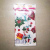 Christmas Old Man Pattern 108 * 180cm Disposable Rectangular PE Plastic Holiday Party Table Cloth