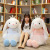 Foreign Trade Factory Direct Sales Cartoon Crown Rabbit Doll Couple Rabbit Plush Toy Ragdoll Sleeping Pillow Wholesale
