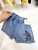New middle-aged children 3-7 years old good quality denim shorts wholesale at a low price of 10 yuan and 5 yards