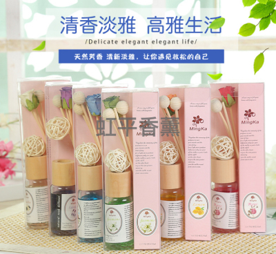 Aromatherapy Rattan Volatile Perfume 8091. Glass Bottle, Exquisite 30ml Fire-Free Smoke-Free Aromatherapy Oil Set