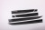 For Honda 2018 Accord-ABS Black Carbon Fiber Pattern Door Edgings Decorative Parts