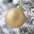 Cross-Border Christmas New Electroplated Plastic Ball 3cm Christmas Tree Pendant Christmas Ball Champagne Ornaments Set