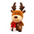 Foreign Trade Factory Direct Sales Christmas Elk Doll Scarf Deer Doll Plush Toys Christmas Ragdoll Gift