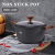 DSP Medical Stone Non-Stick Pan Pot Set Household Kitchen Frying Soup Pot Combination Gas Induction Cooker CA009-S02