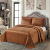 Embroidered Bedspread European-Style Quilted Short Plush Quiltedtextiles Three-Piece Set Winter Thicken Thermal Bedding