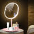 Mirror Led Makeup Mirror with Light Desktop Internet Celebrity Beauty Dressing Mirror USB Rechargeable Mirror Wholesale