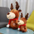 Foreign Trade Factory Direct Sales Christmas Elk Doll Scarf Deer Doll Plush Toys Christmas Ragdoll Gift