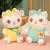 Foreign Trade Factory Direct Sales Cute Bow Big Eye Cat Doll Plush Toys Dolls for Clawing Pet Doll