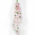 Simulation Cherry Blossom Wall Hanging Branch Arch Wall-Mounted Floriculture Ornamental Flower Wall Decorative Fake Flower Simulation Raw Silk Cherry Blossom Rattan