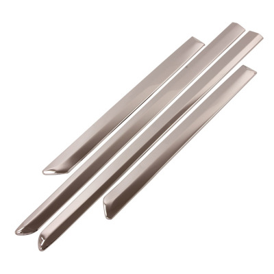 Suitable for 2011-13 Corolla-Stainless Steel Door Edge Strip Decorative Parts