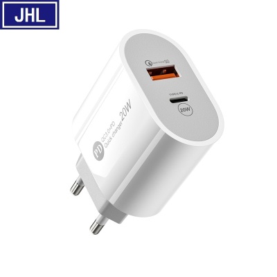 Oval Qc3.0 Dual-Port Charger a + C Fast Charge Phablet Charger Pd20w for Huawei Adapter.