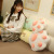 Foreign Trade Factory Direct Sales Customized New Product Cat Strip Cat's Paw Cushion Plush Toy Ragdoll Cat's Paw