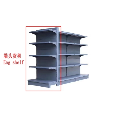 Shelf Double-Side Shelf Metal Shelf Supermarket Shelf