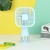 [Brand Number] Sq2219b
[Product Name] Square Light Ambience Light Third Gear Rechargeable Fan