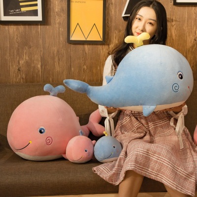 Foreign Trade Factory Direct Sales New Dolphin Doll Company Gift Prize Claw Doll Aquarium Plush Toys Wholesale