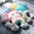 Foreign Trade Factory Direct Sales Rainbow Series Pillow Ins Style Cute Girl Princess Room Cushion Cloud Pillow Custom