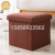 Factory Direct Sales Multifunctional Storage Stool Cotton Linen Home Storage Stool Combination Indoor Casual Chair