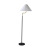 Nordic Retro New Chinese Pleated Floor Lamp Ins Style Living Room Bedroom Minimalist American Light Luxury Bedside Lamp