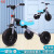 New Pedal Bike Installation-Free Balance Car 1-3-Year-Old Three-in-One Baby Sliding Children Folding Kids Balance Bike