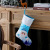 Flange SA New Style with Light Christmas Stockings Blue Old Snowman Glowing Candy Bag Christmas Decorative Gift Socks