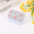 Colorful Printing Pattern Square Tinplate Packing Box Flip Gift Box Cosmetic Card Necking Iron Box