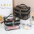 Net Red Cosmetic Bag Women's Double-Layer Large Capacity Portable Toiletry Bag Box Waterproof Cosmetics Travel Buggy Bag Wholesale