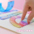 Single Horn Deer Colorful Transparent Soft Ruler Sets Student Learning Ruler Supplies Can Be Bent and Not Easy to Break Foreign Trade Logo