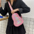 Summer New Fresh Personalized Laser Sequined Diamonds Fantasy Violin Guitar Style Small Shoulder Bag for Women