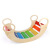 Multifunctional Rainbow Rocking Chair Wooden Children's Wood Surf Balance Board Climbing Interactive Early Childhood Education Educational Toys