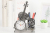 Factory Direct Sales Retro Violin-Shaped Alarm Clock with Pen Holder Creative Desktop Decoration Multi-Purpose Alarm Clock