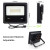LED Flood Light Colorful RGB Remote Control Color Changing Floodlight 15W/25W/35W/55W Outdoor Color Projection Light