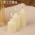 3D Bullet Pointed round Head Simulation Flame Lamp Wick Led Plastic Electronic Candle Cylindrical Assembly Imitation Paraffin Casting