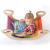 Multifunctional Rainbow Rocking Chair Wooden Children's Wood Surf Balance Board Climbing Interactive Early Childhood Education Educational Toys