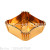 Double-Sided Gold and Silver Square Support 4.2*4.2*2.5cm Cake Paper Tray Cake Cup Cake Paper Cups