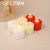 New LED Electronic Swing Candle Glossy Flat Mouth Romantic Wedding Scene Layout Simulation Plastic Candle Light