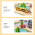 Uncle Kobayashi 108 Pieces Road Train Track Set Wooden Children Educational Assembly Toy Car