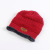 New Fleece-Lined Thickened Men's Hat Korean Style Autumn and Winter Universal Sleeve Cap Warm Fashion Trend Woolen Knitted Hat