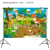 Cross-Border Spot New Dinosaur Theme Background Cloth Party Birthday Decoration Supplies
