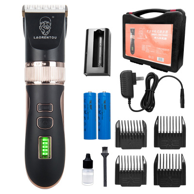 Factory Direct Supply Cross-Border Adult Electrical Hair Cutter Baby Children Electric Clipper Electric Rechargeable Men's Hair Salon Hair Clipper