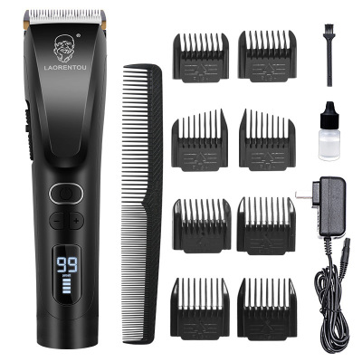 Factory Direct Sales Cross-Border Charging Clippers Household Electric Clipper Professional Razor Self-Cutting Shaving Hair Hair Clipper