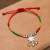 Children's Winding Colorful Rope Bracelet Hand-Woven Colorful Wire plus Bell Longevity Lock Bracelet Dragon Boat Festival Hot