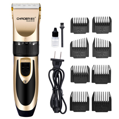 Chaoer Adult Baby Children Haircut Rechargeable Professional Electrical Hair Cutter Electric Hair Cutting Ceramic Hair Clipper Razor