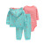 Autumn New Toddler Set Boys' Cardigan Coat Baby Romper Three-Piece Set Wholesale Fashion Outwear